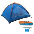 Outdoor Camping Tent for 3-4 Persons Beach Tent Family Tent Waterproof Hiking Tent Single Layer Single Door