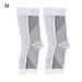 ActFu 1 Pair Plantar Fasciitis Socks Arch Support Soft Breathable Nylon High Elastic Compression Foot Sleeve for Men