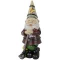 Northlight 15.25 Gnome with Butterfly and Ladybug Outdoor Garden Statue