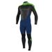 O Neill Epic Youth 4/3mm full wetsuit 4 Navy/black/dayglo