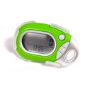 Pedusa PE-771 Tri-Axis Multi-Function Pocket Pedometer and Clip - Green - Track Steps Distance and Calories!