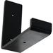 Ekena Millwork 2 W x 6 D x 5 1/2 H Steel Hanging Shelf Bracket Powder Coated Black