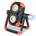 Work Light: Rechargeable 2000Lm Led Work Light with 360Â° Rotatation - Folding LED Work Light with Stand Portable Work Lights for Garage | Camping