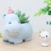 Taykoo Succulent Planter Pots - Cute Ceramic Animal Shaped Flower Pot Planter Home Decoration Succulent Bear Flower Pots Supplies Garden Pot holder