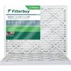 Filterbuy 16.5x21x1 MERV 13 Pleated HVAC AC Furnace Air Filters (3-Pack)