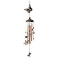 Dezsed Home Decor Hanging Ornaments Clearance Retro Metal Wind Chimes Garden Decoration Red Copper Color Iron Outdoor Ornament Multicolor