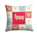 Hampshire Down Sheep Love Fabric Decorative Pillow