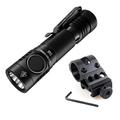 Combo: NITECORE E4K Flashlight -1x NITECORE 21700 Rechargeable Li-ion Battery Included w/Offset Mount