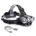 Meterk Rechargeable LED Headlamp Adjustable Angle Head Flashlight Bike Light Fishing Outdoor Headlamp Head Light