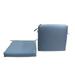 Sunbrella Designer Universal Seat Cushions-Knife Edge 2Pk. Canvas Air Blue