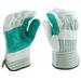 FCD Heavy Duty Work Gloves with Safety Cuff and Wing Thumb for Gardening or Landscaping 12-Pair Size Large