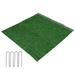 Willstar Artificial Grass Turf Fake Grass Mat Green Lawn Carpet for Indoor Outdoor Patio Balcony Garden Flooring Decor
