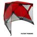CoverU Sports Tent Pod SUN Protection â€“ Pop Up 2 Person Hot Climate Canopy Shelter â€“ Patent Pending - RED