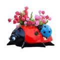 Ladybug Flower Pot Decoration Cute Plant Pots Simulation Animal Flowerpot Decor for Home Office Desk Outdoor and Garden Decor Patio Yard Planter Flower Pot