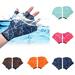 Limei 1 Pair Nylon Swimming Gloves Aquatic Swimming Webbed Gloves Water Training Hand Webbed Hands Webbed Flippers Swim Gear Gloves Fit Aquatic Training Swim Costume Dive Hand Equipment