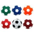 Fridja Table Football 6 Pieces Table Football Balls 32mm Mini Soccer Balls Replacement For Foosball Table Game Accessory