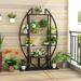 5-Tier Plant Stand Pack of 2 Display Shelf Flower Rack for Home Garden