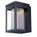 Maxim 55902MSCBK Salon LED 1-Light Outdoor Wall Black
