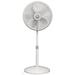 Lasko 1820 18 Elegance & Performance Adjustable Pedestal Fan White - Features Oscillating Movement Tilt-back Fan Head