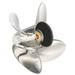 Solas 9553-143-17 Rubex HR4 Stainless Steel 4-Blade Boat Propeller - RH 14.25 In. Diameter x 17 In. Pitch