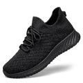 Mens Running Shoes Slip On Walking Tennis Athletic Sneakers Mesh Soft Sole Lightweight Breathable Work Casual Trainers