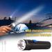 CFXNMZGR Led Light Strong Long-Range Telescopic Led Lighting Light Usb Rechargeable Flashlight Led Light