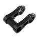 Adjustable Folding Bike Handlebar Extender Stem Adaptor Replacement Black