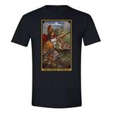 The Ghoulish Garb The Goddess Athena In The Emperor Tarot Card Shirt 3X-Large