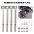 Replace parts 4pack Stainless Steel Tube Burners Extendable Length from 12â€� to 17.5 Universal Fit for Most Barbecue Gas Grills