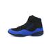 Kesitin Boys Anti Slip Breathable Ankle Strap Boxing Shoes Kids Training Lightweight High Top Wrestling Shoe Blue 10.5