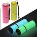 Mini Flashlight Compact Colored High Lumen LED Flashlight with 4 Fun Colors Kids Flashlight Batteries Included