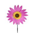 iOPQO Card Slot Sunflower Lawn Wind Garden Party Wind Garden Lawn Windmill Decoration Outdoor De Garden Party Rose Red Rose Red Pink Pink