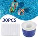 Protoiya 30 Pack Pool Skimmer Socks Excellent Savers for Pool Filters Baskets and Skimmers for Inground and Above Ground Pool Pool Skimmer Basket