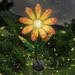 Solar Flowers Lights Outdoor Garden Waterproof Sunflower Decorative Lights for Outdoor Decor(1 PCS)