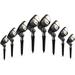 Malibu Low Voltage Landscape Lighting 8 Pack Floodlight LED Light 11W Outdoor Spotlight for Driveway Yard Lawn Flood Garden 8401-2650-08