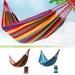 Outdoor Garden Camping Canvas Hammock Single Double Person Hanging Bed Swing(Red)