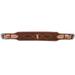 33IB Hilason Western Flank Cinch With Connector Strap Stainless Steel Fitting Chocolate