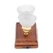 1:12 Modern Floral Double Head Ceiling Lamp LED Night Light Decor with Base