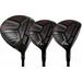 XL Big & Tall Senior Men s (+2 Longer Than Standard Length) Majek K-Series High Launch 460cc 12.5Â° Driver and 3 5 Fairway Wood Set Golf Clubs Right Handed Senior Flex Premium Men s Arthritic Grip