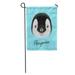 KDAGR Portrait of Emperor Penguin Chick Cute Fluffy Face Bird Baby Garden Flag Decorative Flag House Banner 28x40 inch