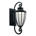 1 Light Outdoor Wall Sconce with Traditional Inspirations 29.5 inches Tall By 10.5 inches Wide Bailey Street Home 147-Bel-2279413