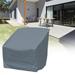 Patio Chair Covers Dustproof Picnic Furniture Protector Seat Covers High Back Chair Cover Durable Protection Cover -