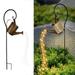 Ledander Solar Watering Can Light Iron Kettle LED Light Outdoor Garden Decoration Lamps for Patio Lawn Pathway