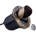 MIK Solutions 174 Outdoor In-Ground Lights Brass Landscape Lighting with 7W MR16 Bulb