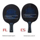 1Pc Table Tennis Racket Pimples-in Rubber 7 Baseboard Layers Wooden Bottom Ping-pong Bats Racquet Long Handle