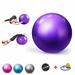 Yoga Ball Exercise Ball Heavy Duty Swiss Ball for Balance Stability and Physical Therapy Quick Pump Included Gray