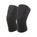 HES 1 Pair Knee Pad 3D Three-dimensional Weaving High Stretchy Silicone Strip Breathable Anti-skid Knee Protection Ultrathin Knee Support Compression Sleeve for Sports