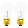 2-Pack Replacement Light Bulb for KitchenAid KSRD25FKWH16 - Compatible KitchenAid 8009 Light Bulb