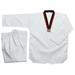 Deluxe Taekwondo Uniform (Ribbed) - Poom V-Neck