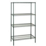 Proform Wire Shelving Unit with 4 Shelves - 18 x 48 x 86 in.